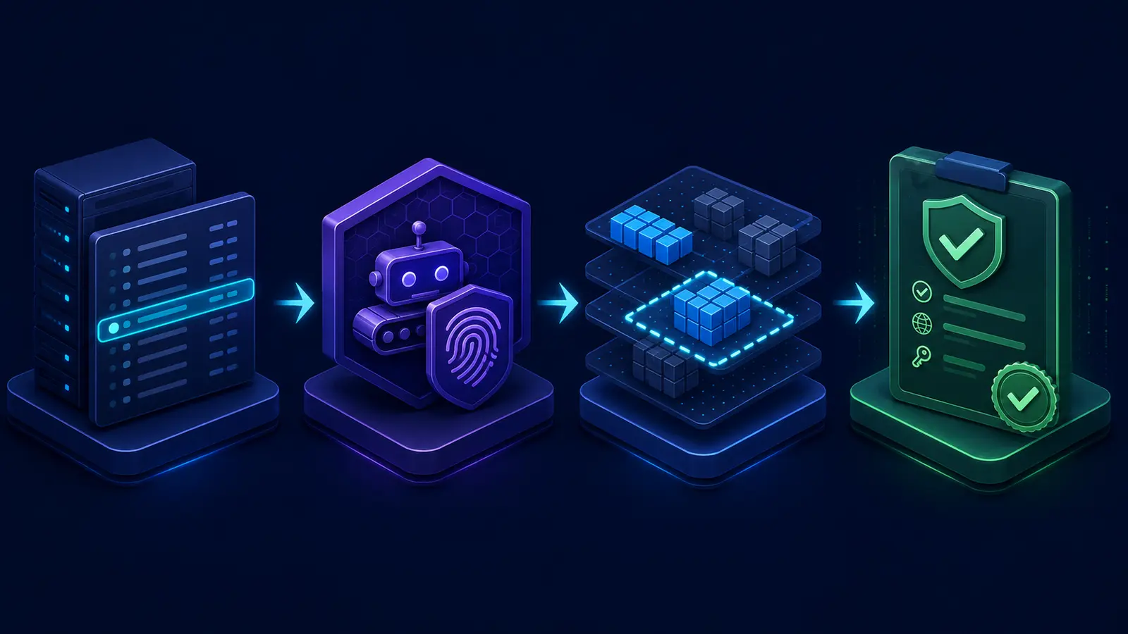 AI crawler IP verification workflow from server log to CIDR range match