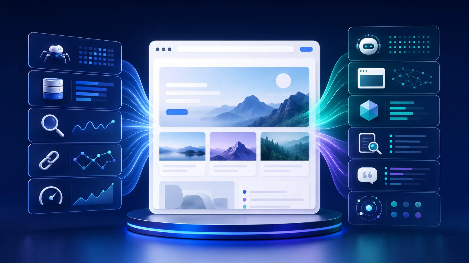 AI search readiness vs traditional SEO audit comparison around a business website