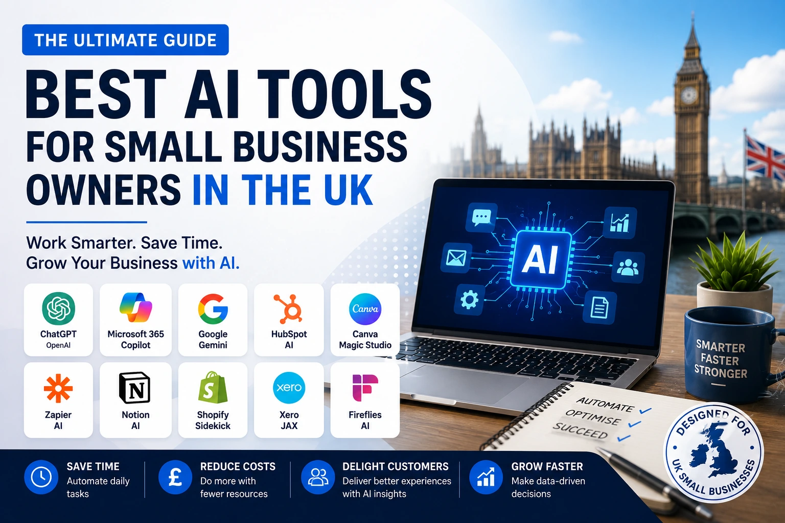 best ai tools for small business owners in uk
