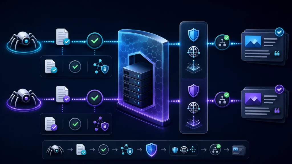 Crawler access verification for ChatGPT and Perplexity