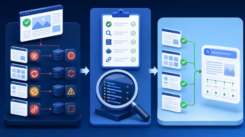 Inner-page access verification workflow