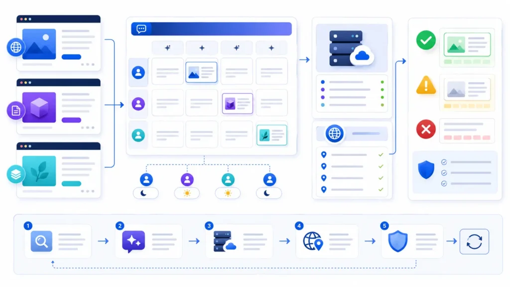 Perplexity website visibility verification workflow