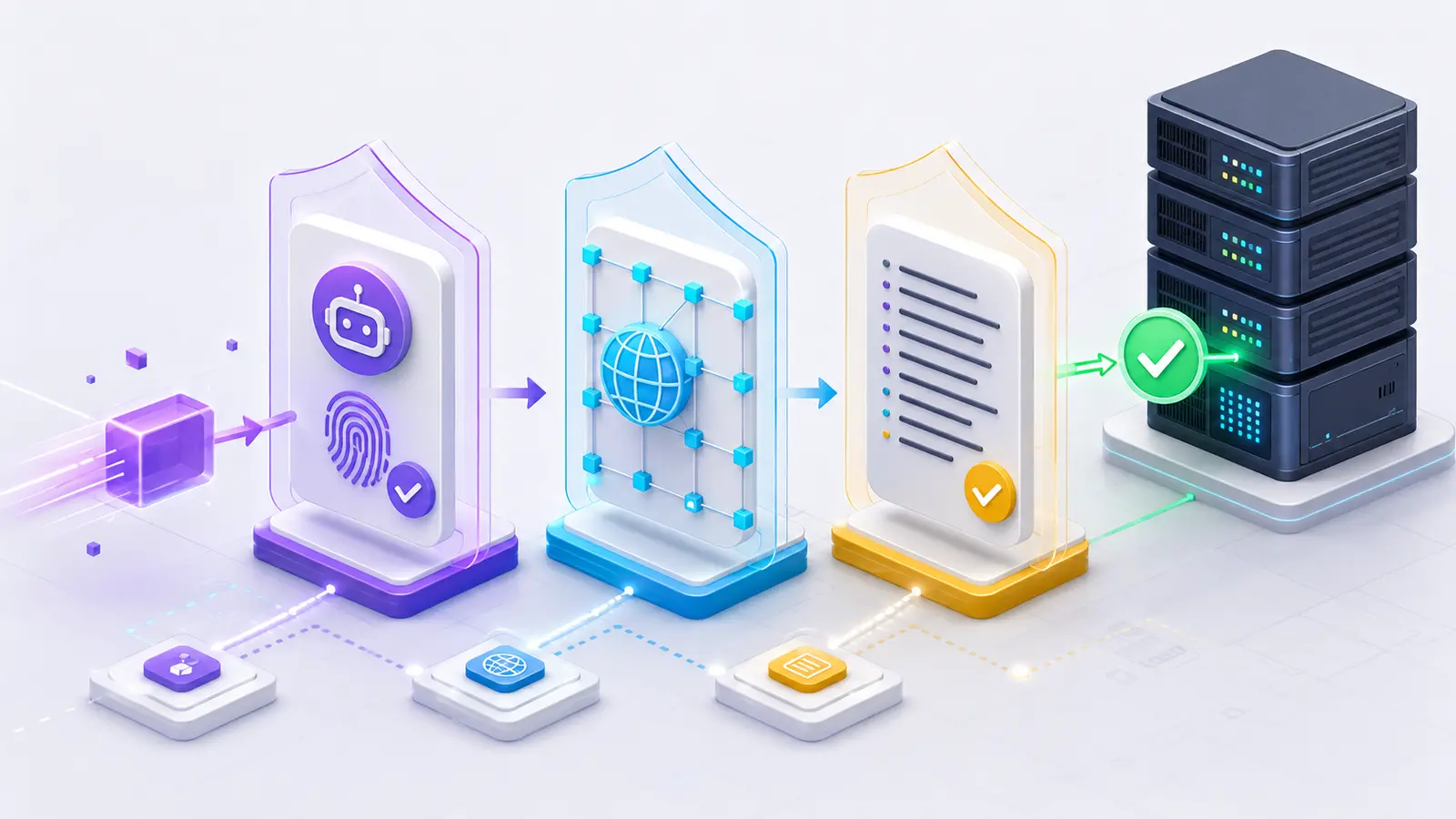 Crawler traffic verification using user agent, published IP range and server logs
