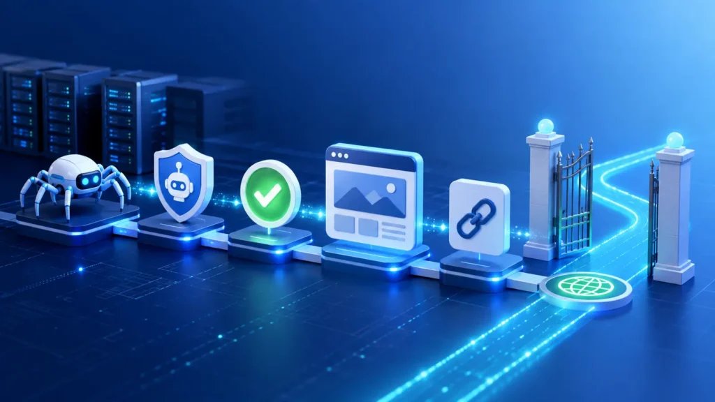 AI crawler access and technical delivery audit checkpoints