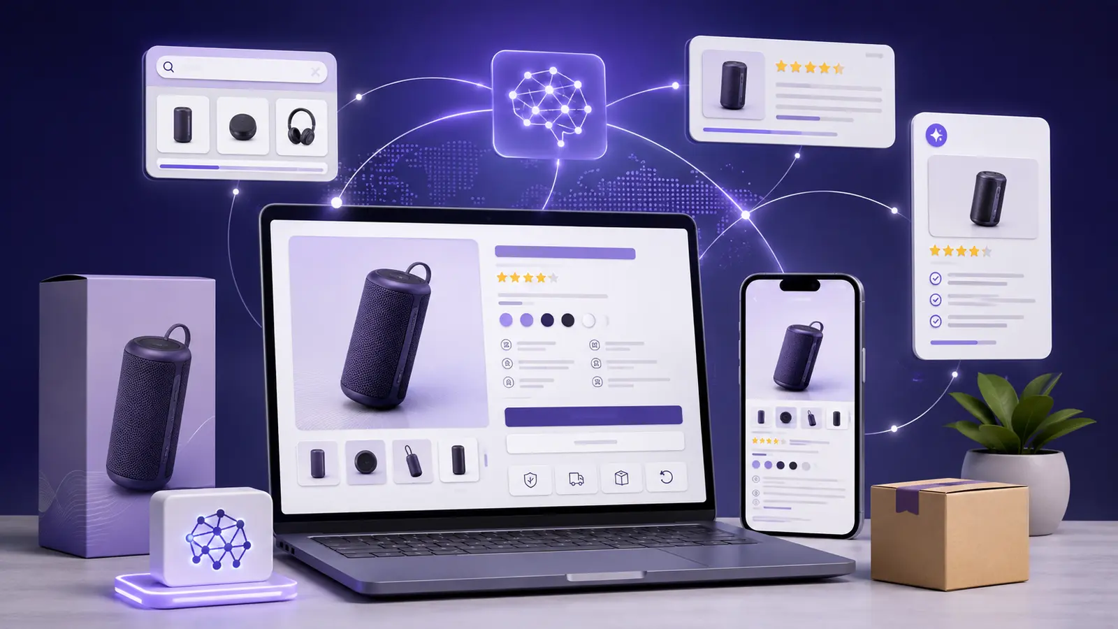 AI search optimization for ecommerce product pages across product detail and answer surfaces
