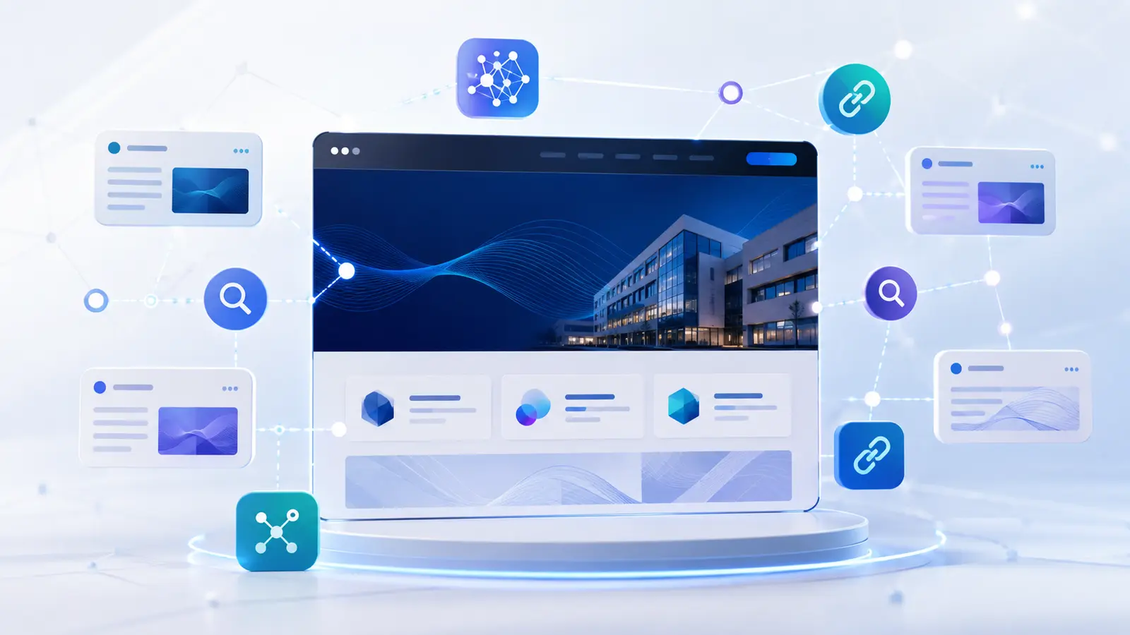 AI visibility for B2B service websites across search and citation systems