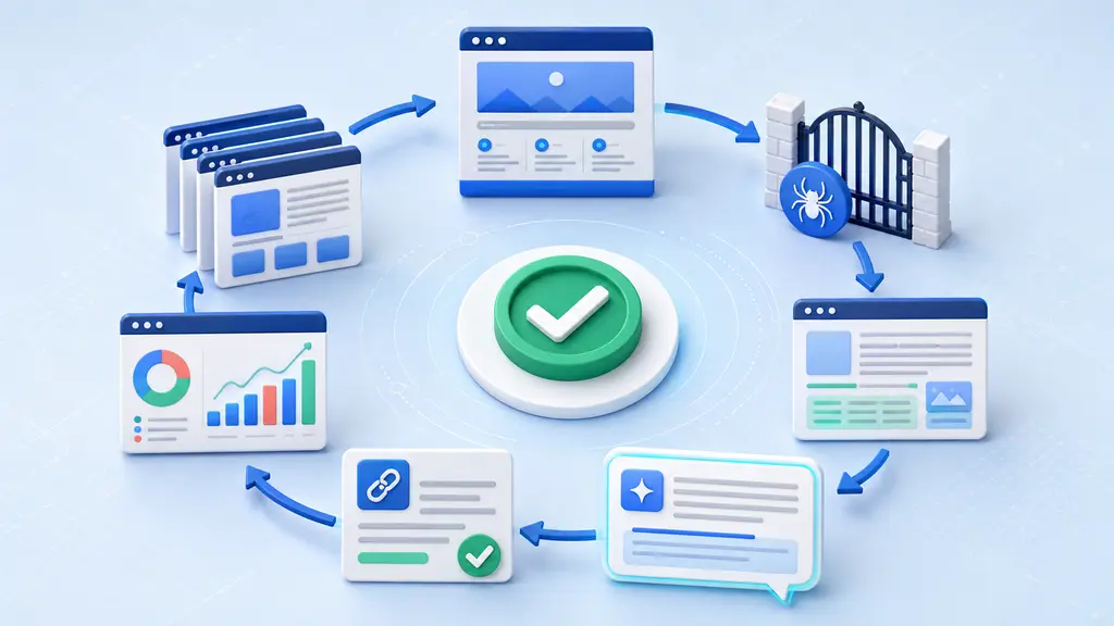 AI visibility for B2B service websites diagnostic loop