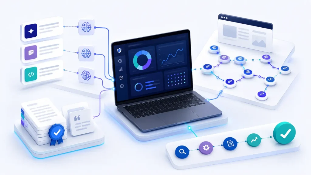 AI visibility evidence workflow for small businesses