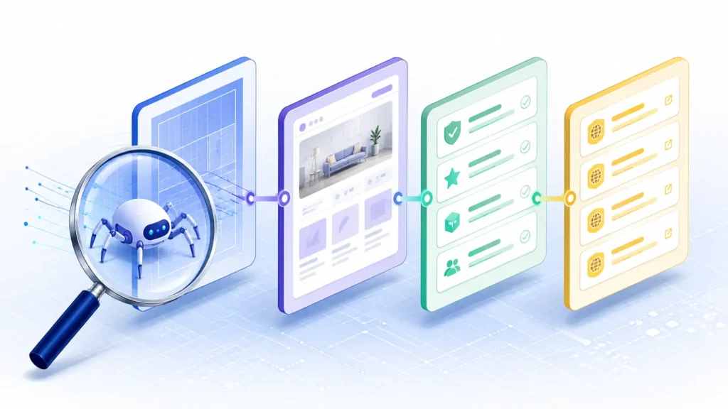 Evidence layers for brand facts page AI search testing