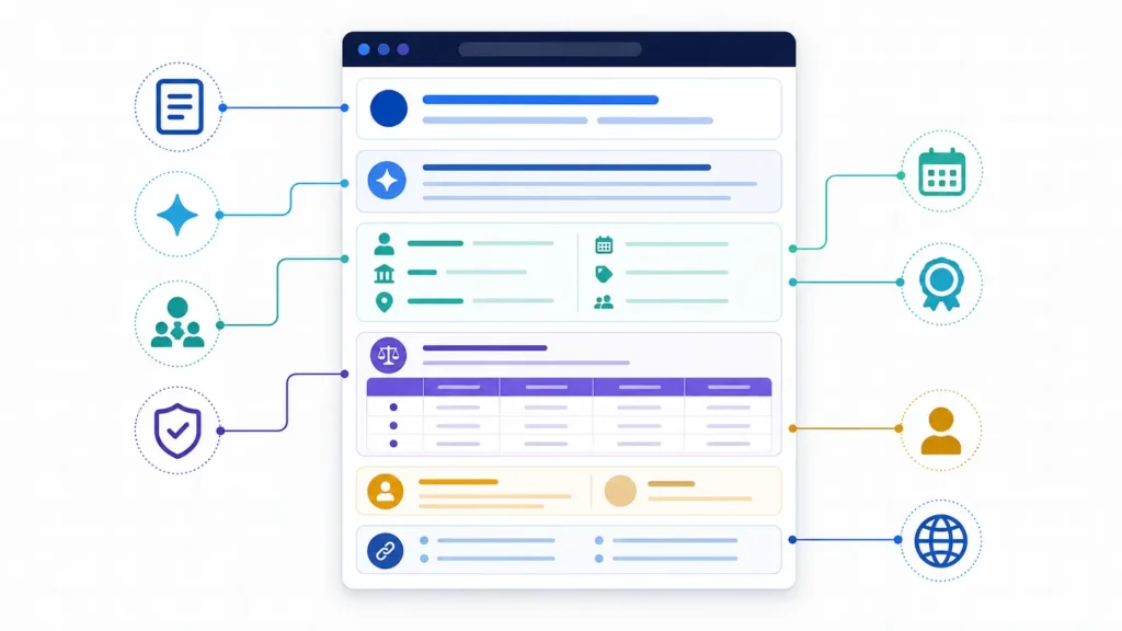 Anatomy of citation-ready website content with clear answers entities evidence and sources