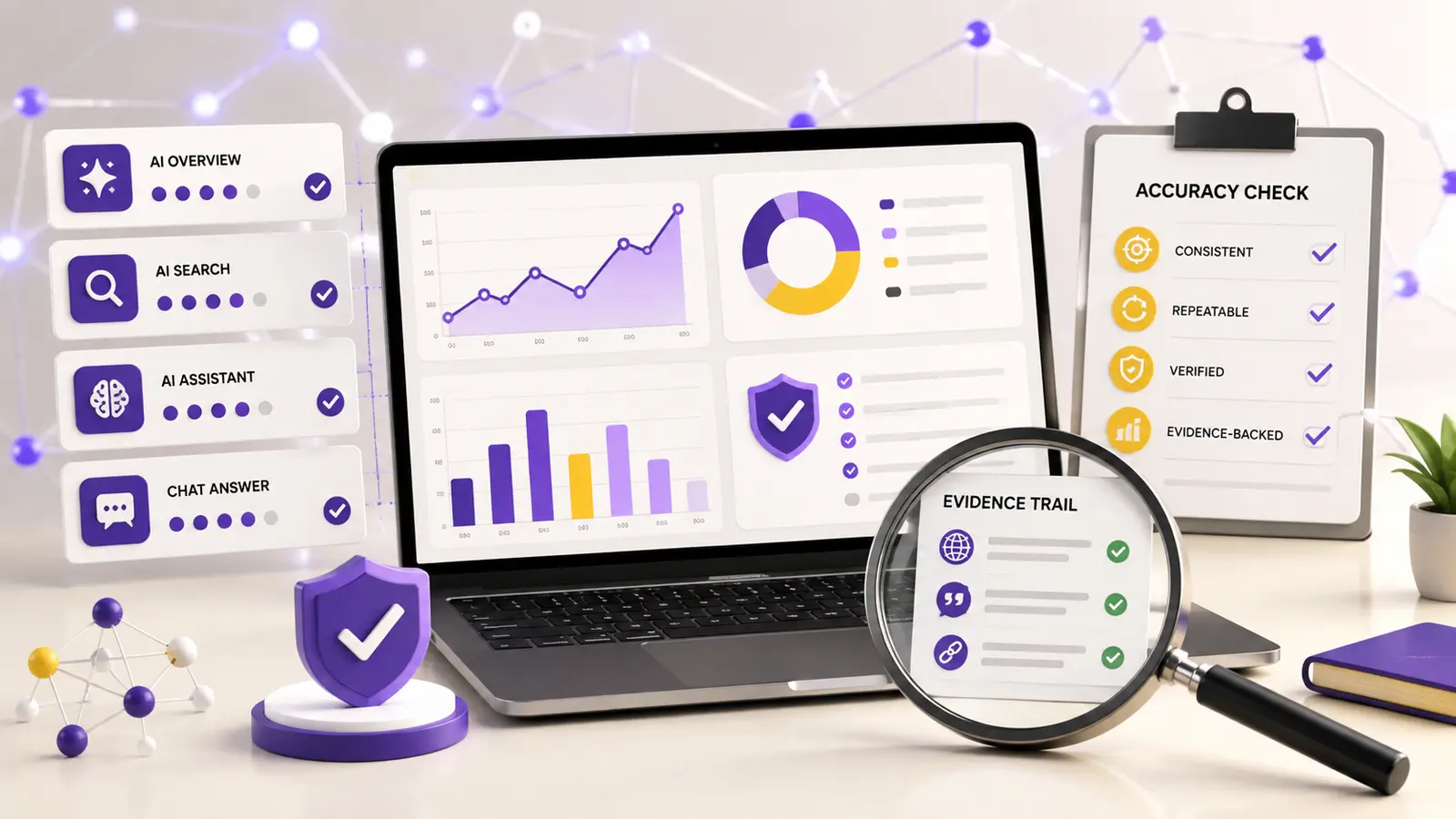 How to evaluate AI visibility tool accuracy using evidence and repeatable checks
