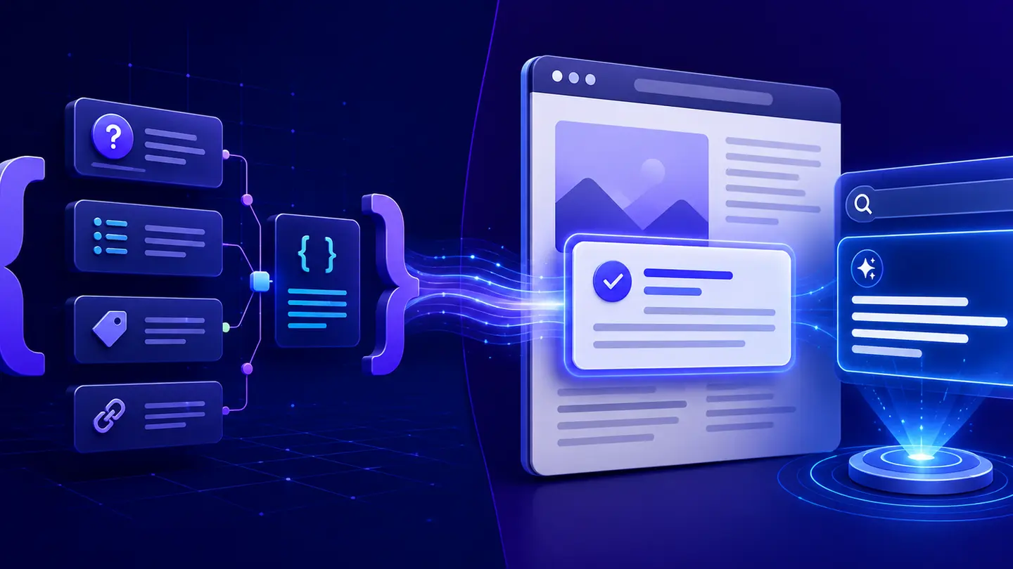 FAQ schema vs answer-first content for AI search comparison