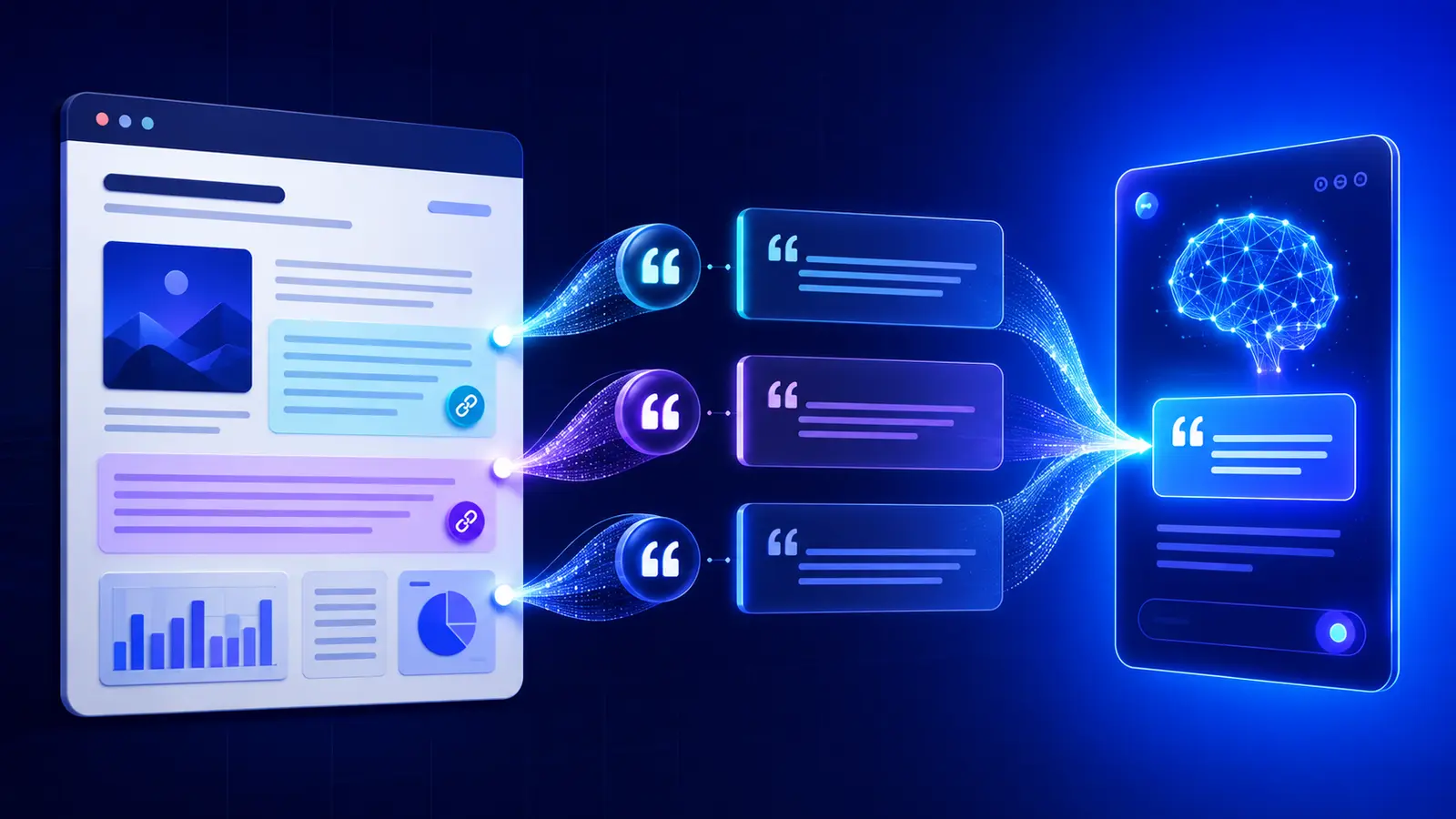 How to make website content easy for AI to quote with clear source-backed passages