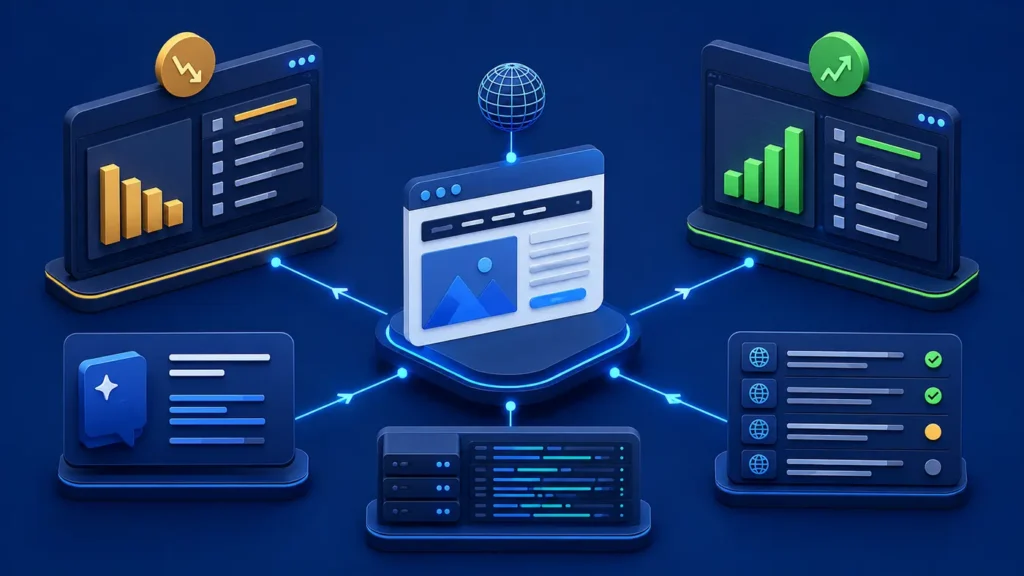 llms.txt experiment measurement system with fixed prompts, website URLs, crawler logs, and before-after analytics