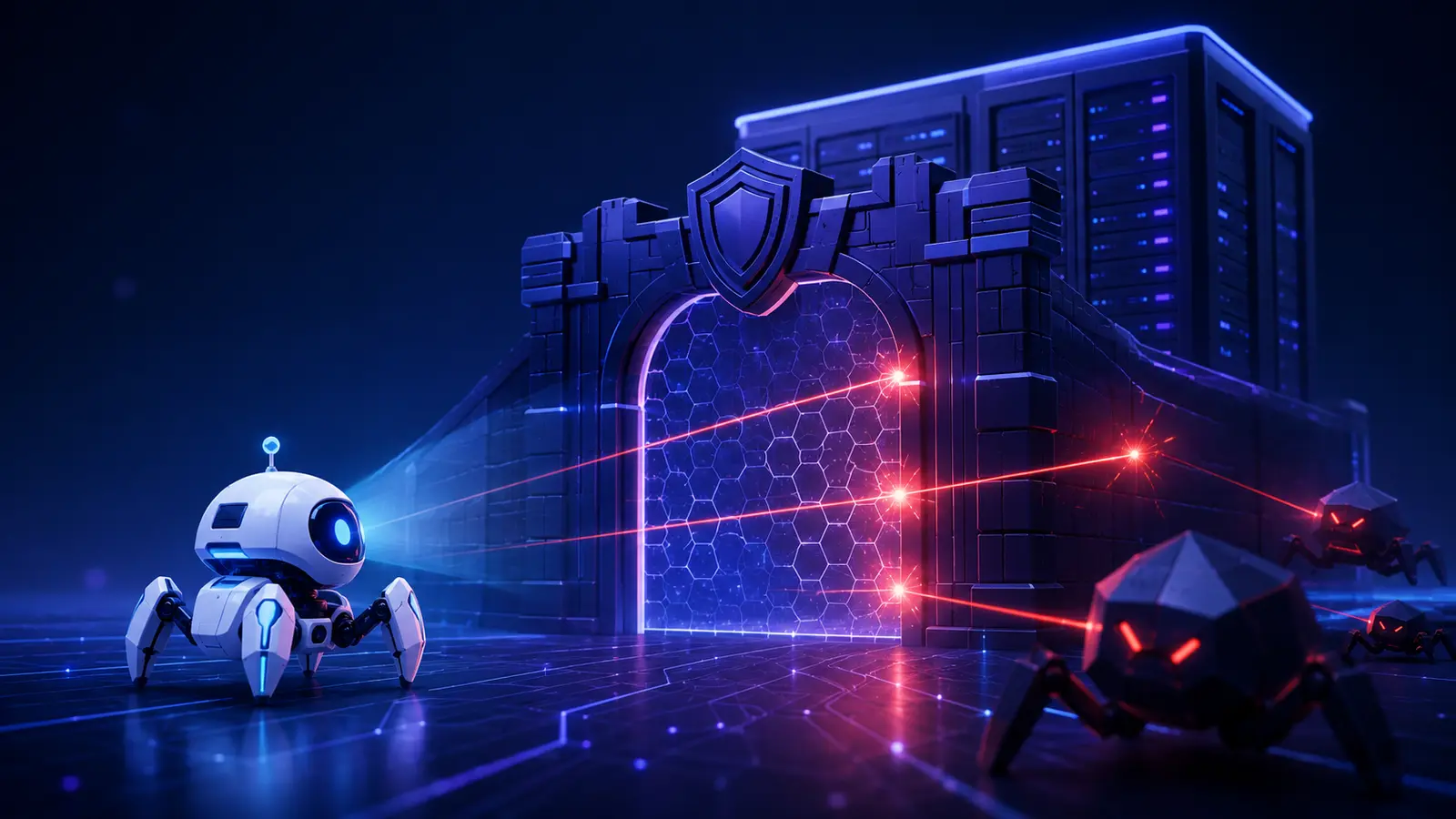 WAF rules blocking AI search crawlers at a website firewall