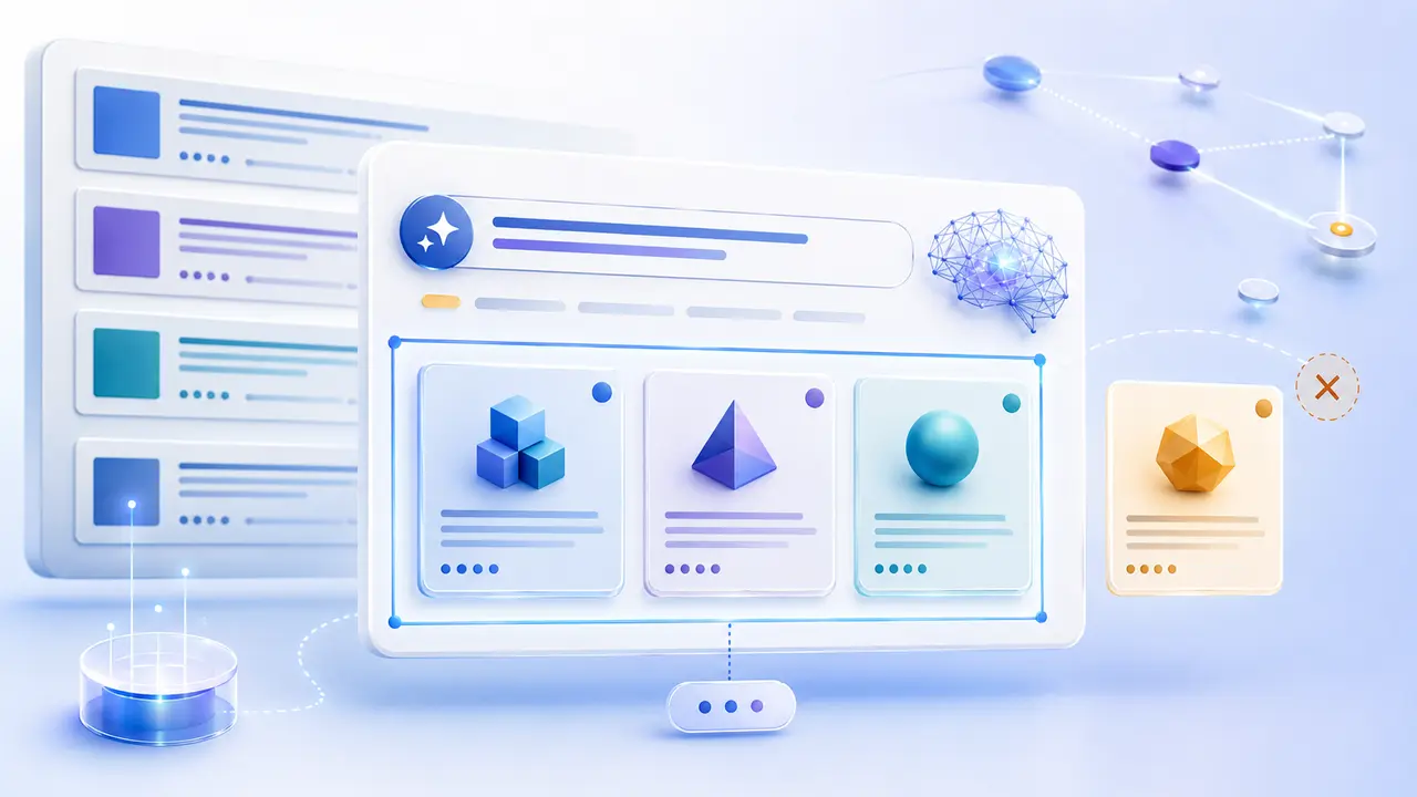 Why AI answers mention competitors but not my brand—citation selection illustration