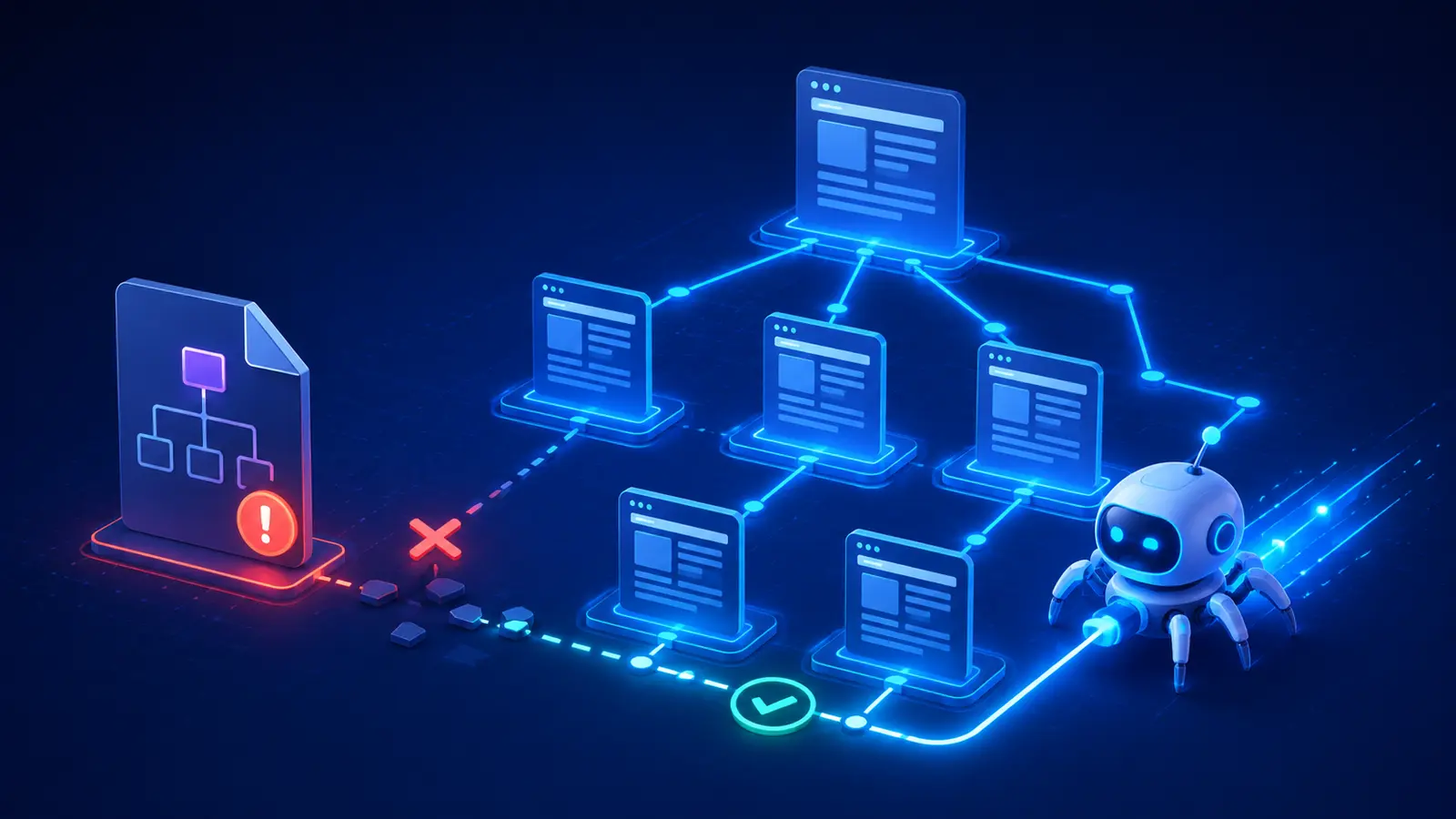 XML sitemap errors affecting AI discovery